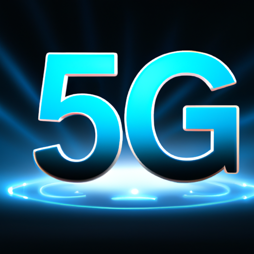 Visual representation of 5G network technology in action