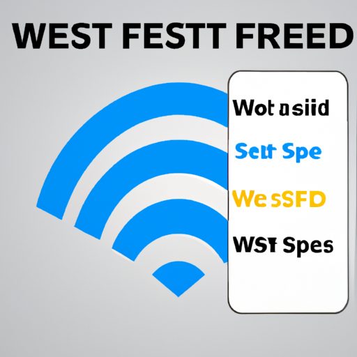 A speed test showing increased data wifi speeds after optimization.